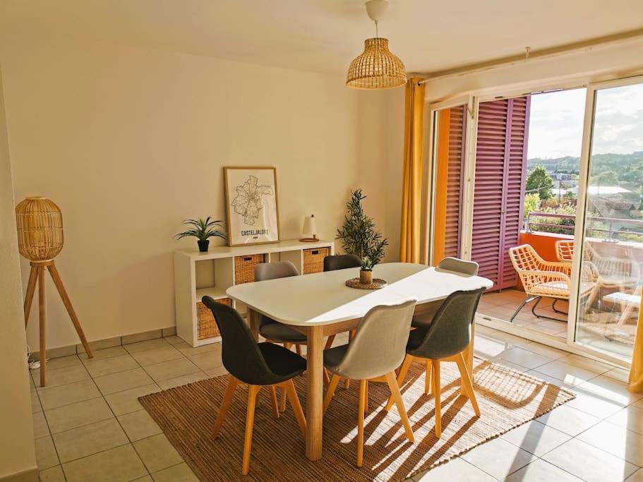 Casteljaloux Appartement 2 Chambres Balcon Parking Residence Calme Eksteriør bilde